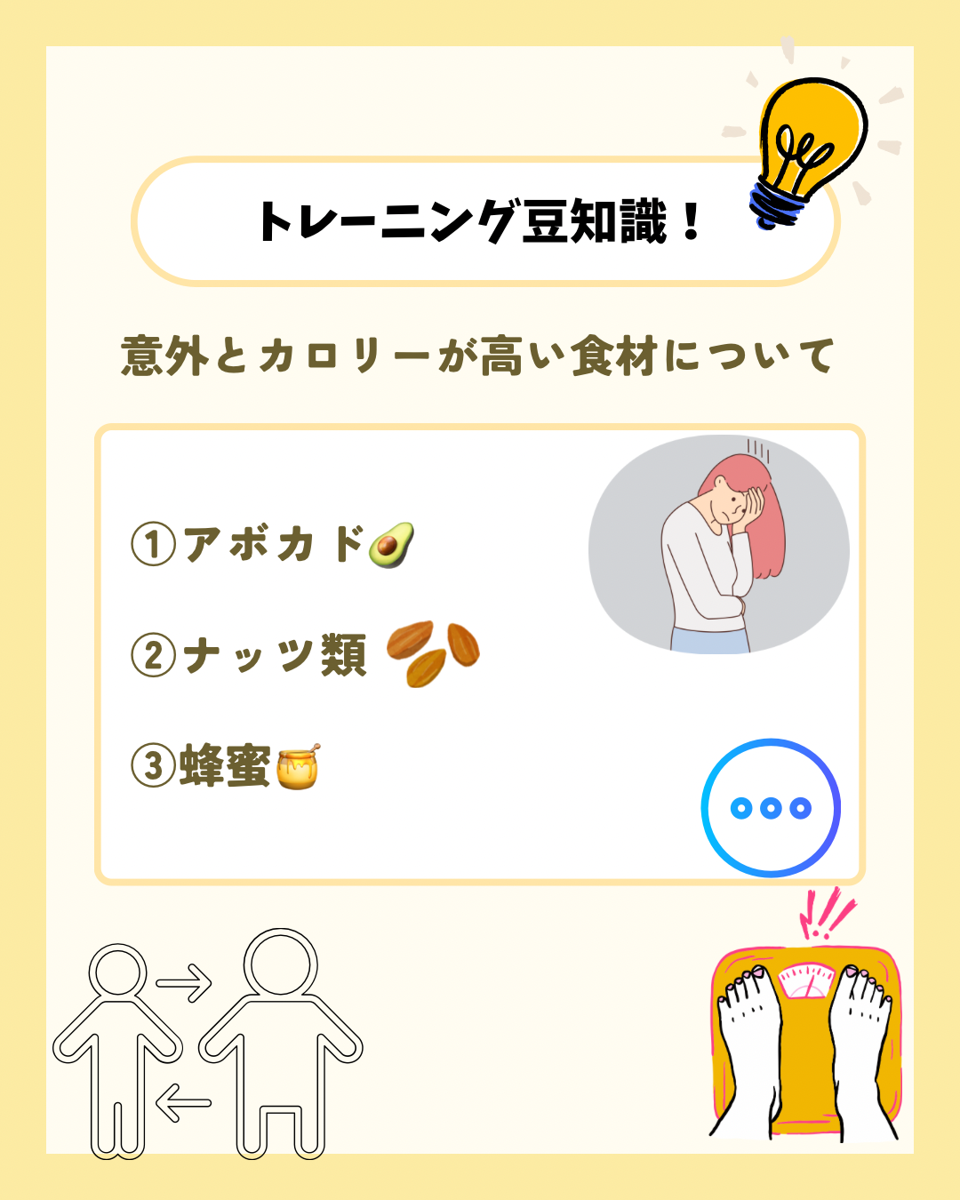 意外とカロリーが高い食材たちについて🍽️